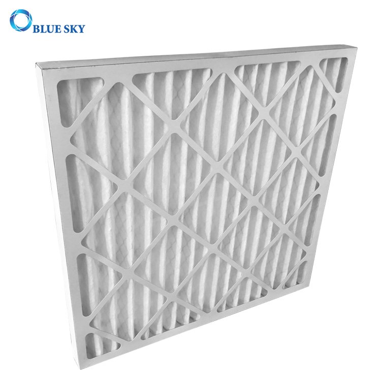 OEM Customized 24x24x2 Inch MERV 6 Panel Pleated AC Furnace Air Filter Air Conditioning Ventilation Filter