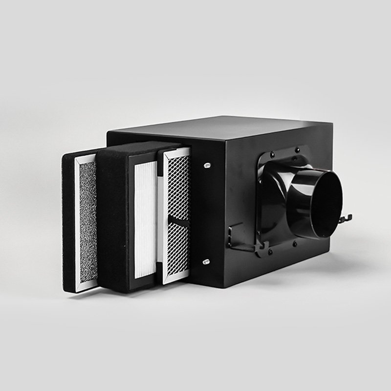 Mini Size Separated Structure Air Purifier Box for Ventilation Fan