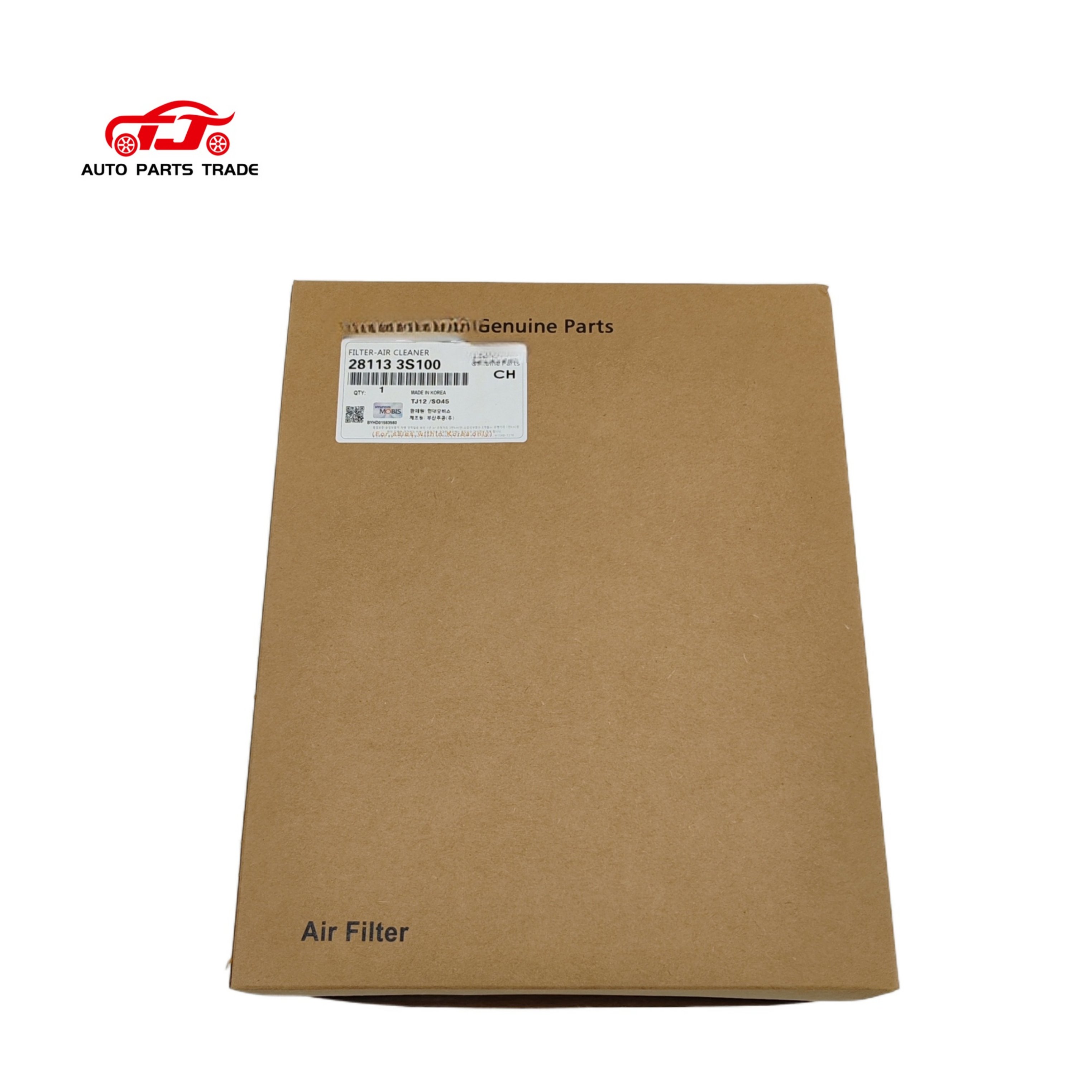 Black PP Sealed Fiber Non Woven Fabric for Hyundai Kia Automobile Engine Air Filter Production Line OEM 28113-3S100 28113-2P100