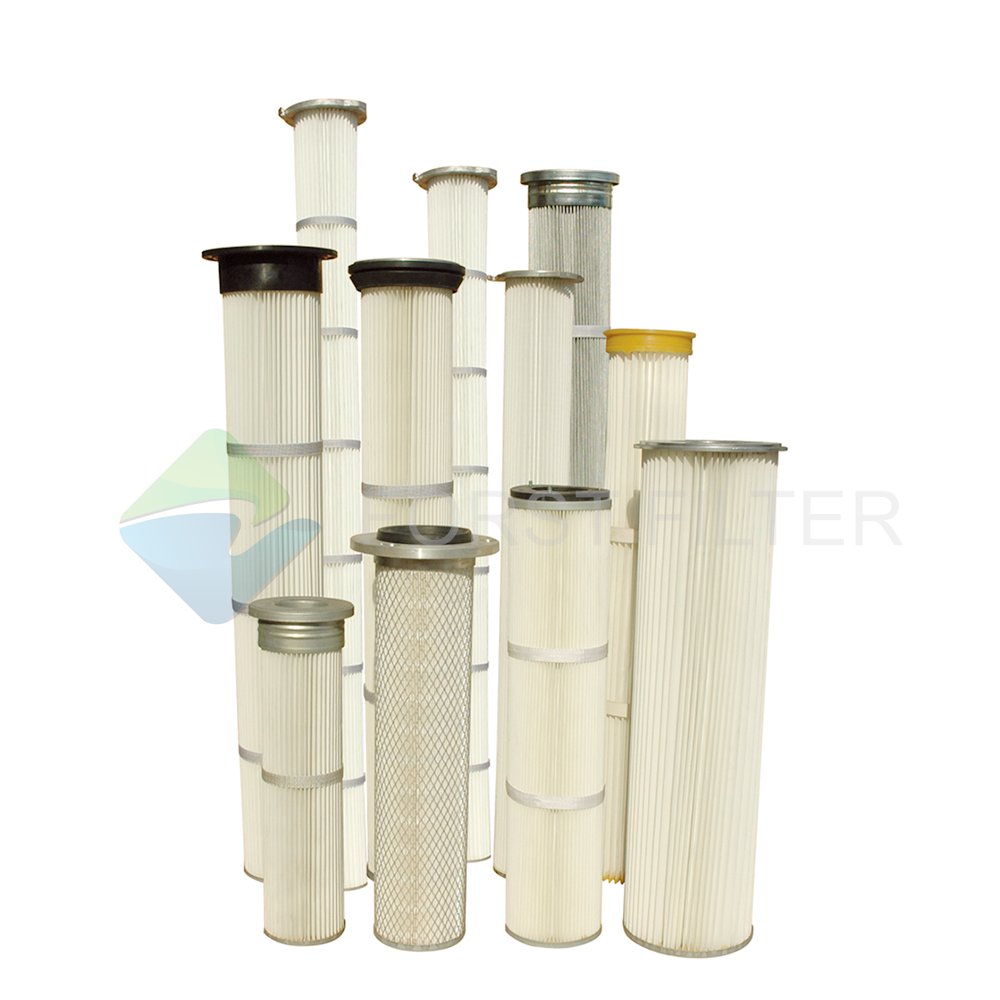 FORST Cement Industrial Bag Filter Cartridge Spun Bond Polyester Pleated Air Filter