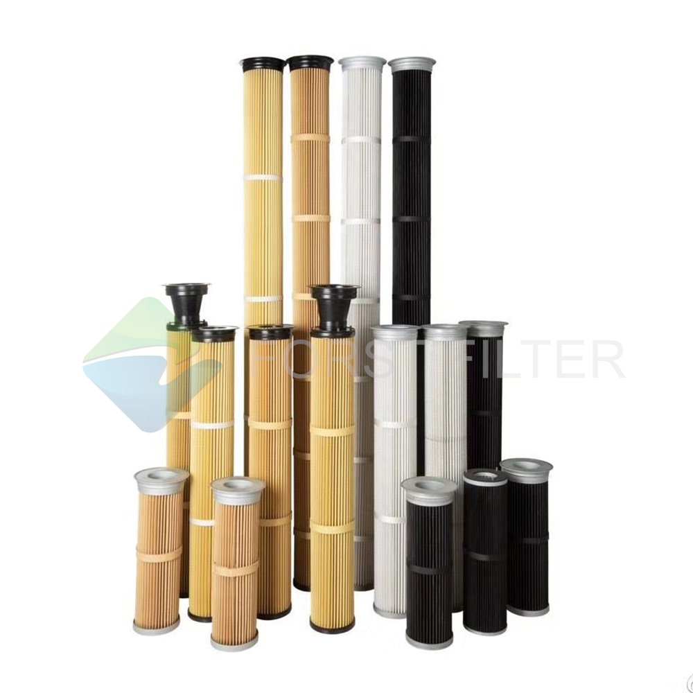 FORST Cement Industrial Bag Filter Cartridge Spun Bond Polyester Pleated Air Filter