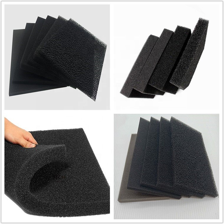 Customization High Density 10 20 30 40 50 60 Ppi Polyurethane Foam air Filter Polyurethane Sponge Manufacturer
