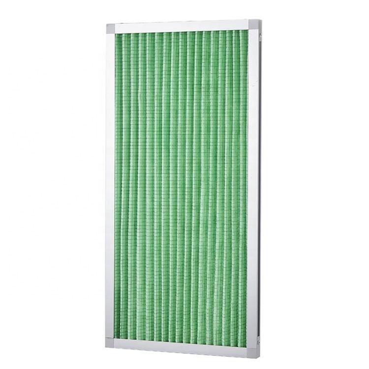 High Quality Primary Filter and Non Woven Fabric Pleated Panel air Filter