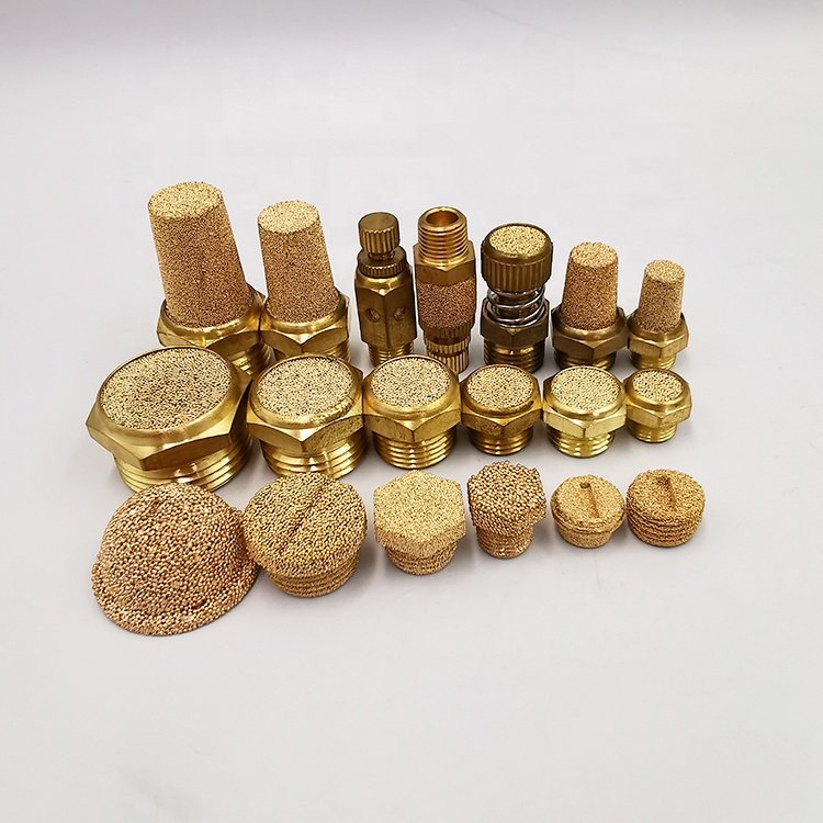 1-100micron Customize Porous Metal Sintered Copper Bronze Brass Filter Element Bronze Filter Plate