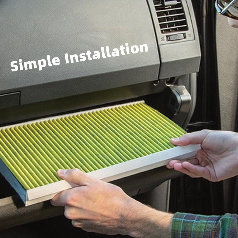 Professional Cabin Air Filter | Perfect Fit for Car & Home Air Purifiers | Removes Pollutants & Odors