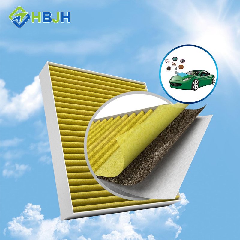 Professional Cabin Air Filter | Perfect Fit for Car & Home Air Purifiers | Removes Pollutants & Odors