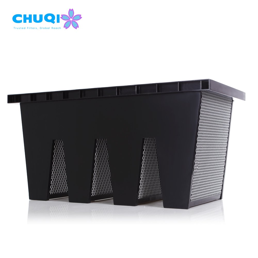 H13 H14 Efficiency Carbon V BANK Filter Swine & Hog Farms Pig Cattle Combined Hepa Agricultural Air Filter