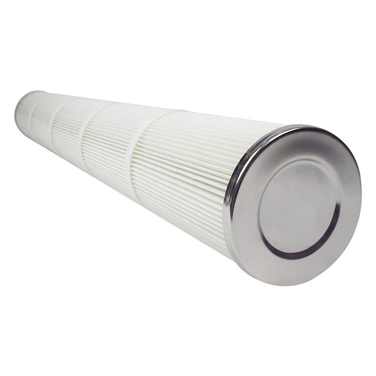 Topep Customized Polyester Cloth Air Filter Cartridge 66*110*930 air Filtration Filter element with SS304 End Cover Skeleton
