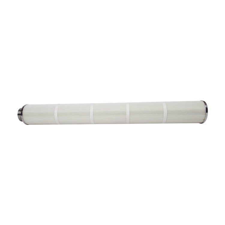 Topep Customized Polyester Cloth Air Filter Cartridge 66*110*930 air Filtration Filter element with SS304 End Cover Skeleton