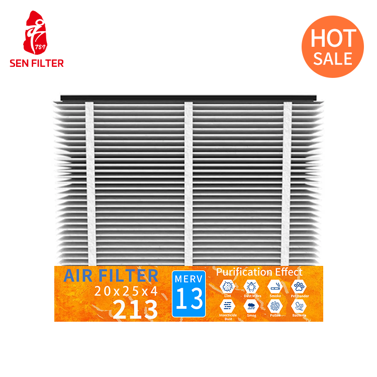 Customized Compatible AprilAire Filter 613 Replacement MERV 13 16x25x4 Panel Filter Air Purifier 1625FG 16x25x4 Air Filter