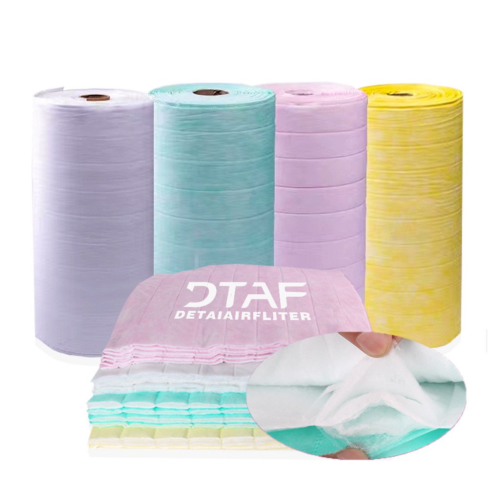Wholesale HVAC Air Filter Central Air Conditioning Dust Collection G4 F5 F6 F7 F8 F9 Medium Effect Pocket Filter Bag