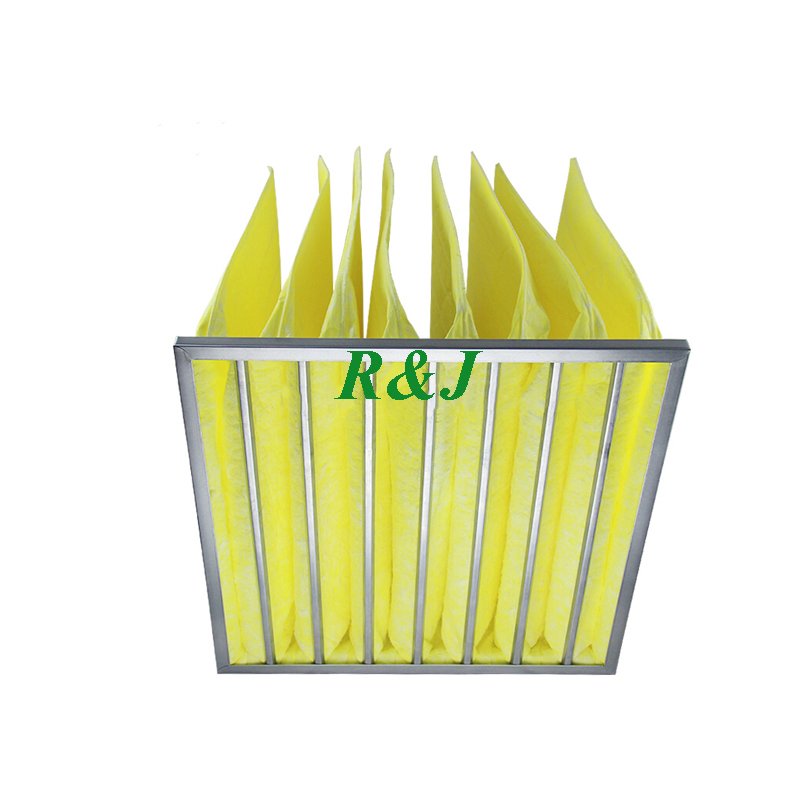Large air Volume Car Spray Paint Booth Electrostatic Dust Synthetic Fiber Pocket Filter