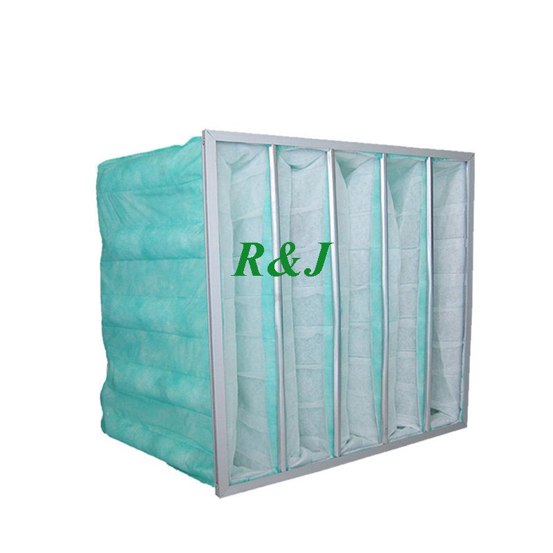 Large air Volume Car Spray Paint Booth Electrostatic Dust Synthetic Fiber Pocket Filter