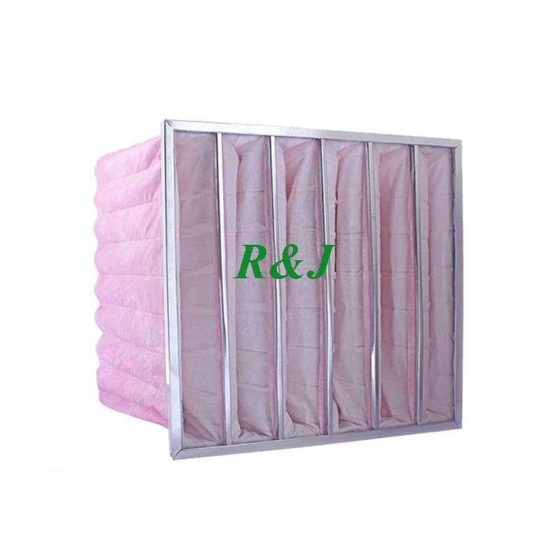 Large air Volume Car Spray Paint Booth Electrostatic Dust Synthetic Fiber Pocket Filter
