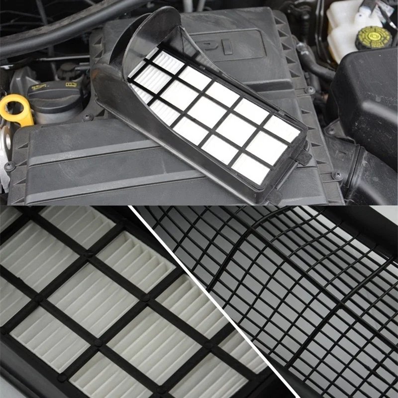 Air Filter 3 Pcs for Volkswagen Polo 2011-2019 Jettas Santana 2011-2019/Skoda Fabia Rapid 2011-19 Car External Filter Assemblies