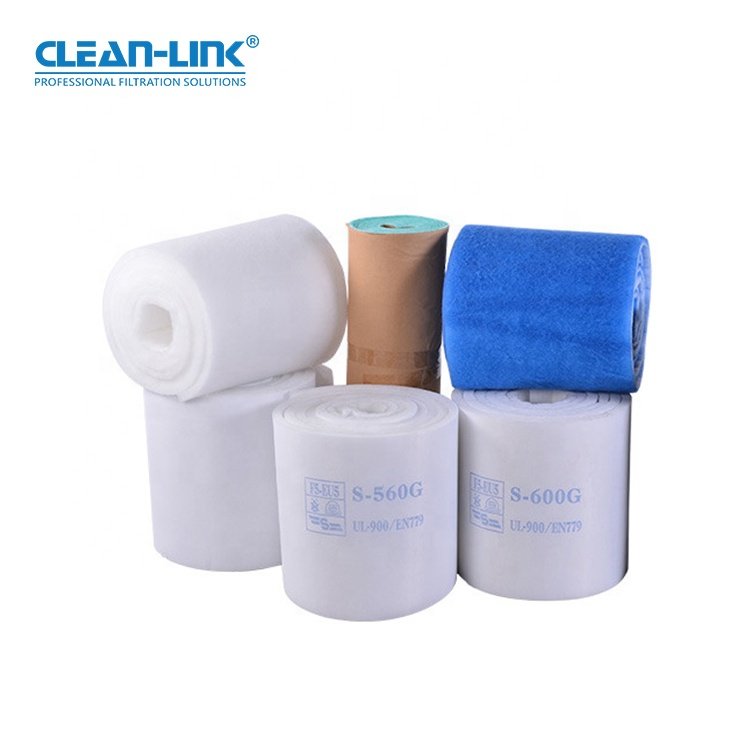 Clean-Link Ceiling Filter Synthetic Filter Media Roll