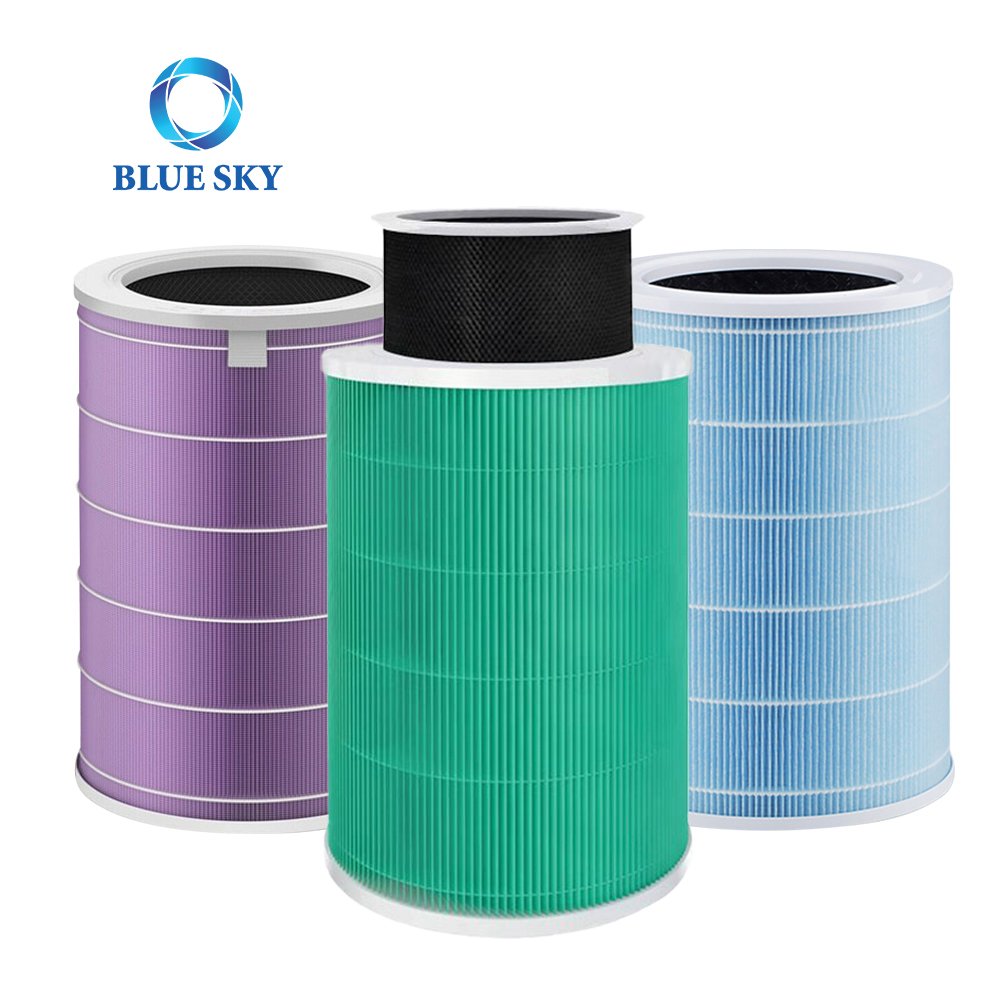 Replacement Activated Carbon Melt-Blown H13 Cartridge Air Filters for Xiaomis 2S 2 Pro Air Purifier Parts