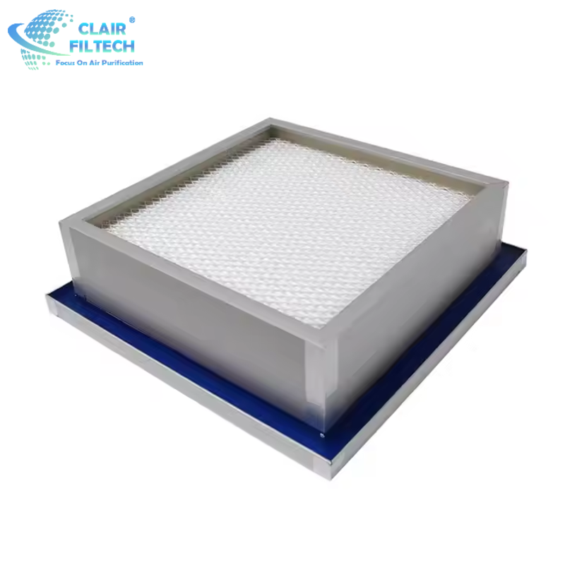 Customized Clean Room Heap Filter Class 10000 Hepa Filters H14 Gel Seal Air Filter