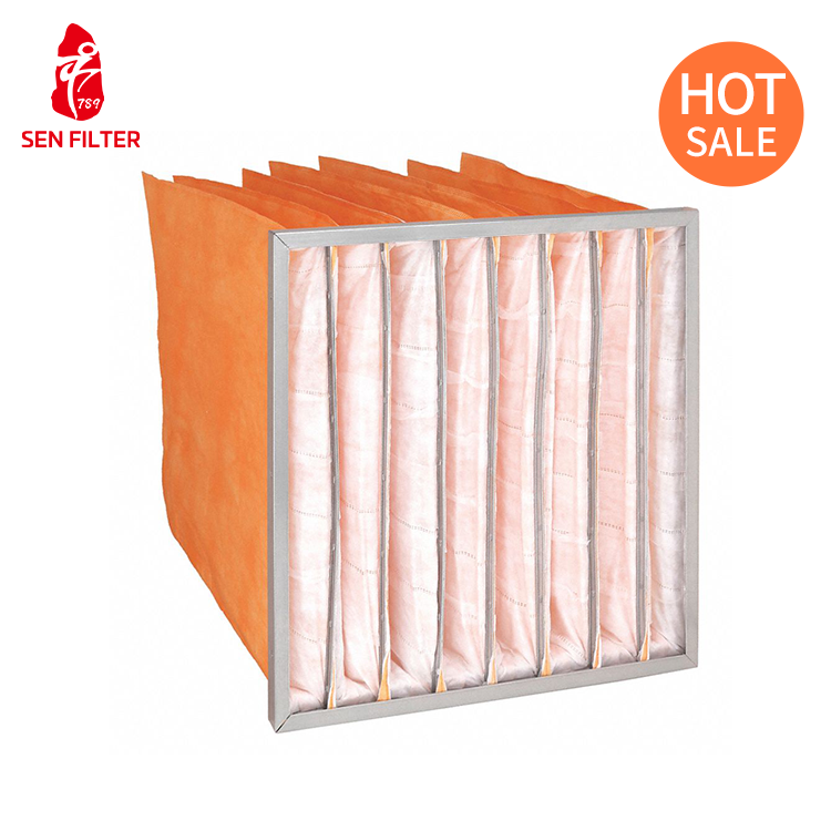 Medium Efficiency Bag Filter F5F6F8F9 Dust Removal air Filter Central air Conditioning G4 Primary Efficiency Bag Filter