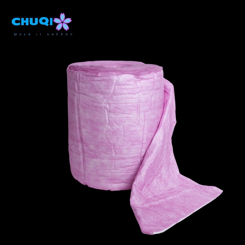 Customized F5 F6 F7 F8 F9 Different Color Air Pocket Filter Media Eco Friendly Medium Efficiency Pocket Air Filter Media Roll