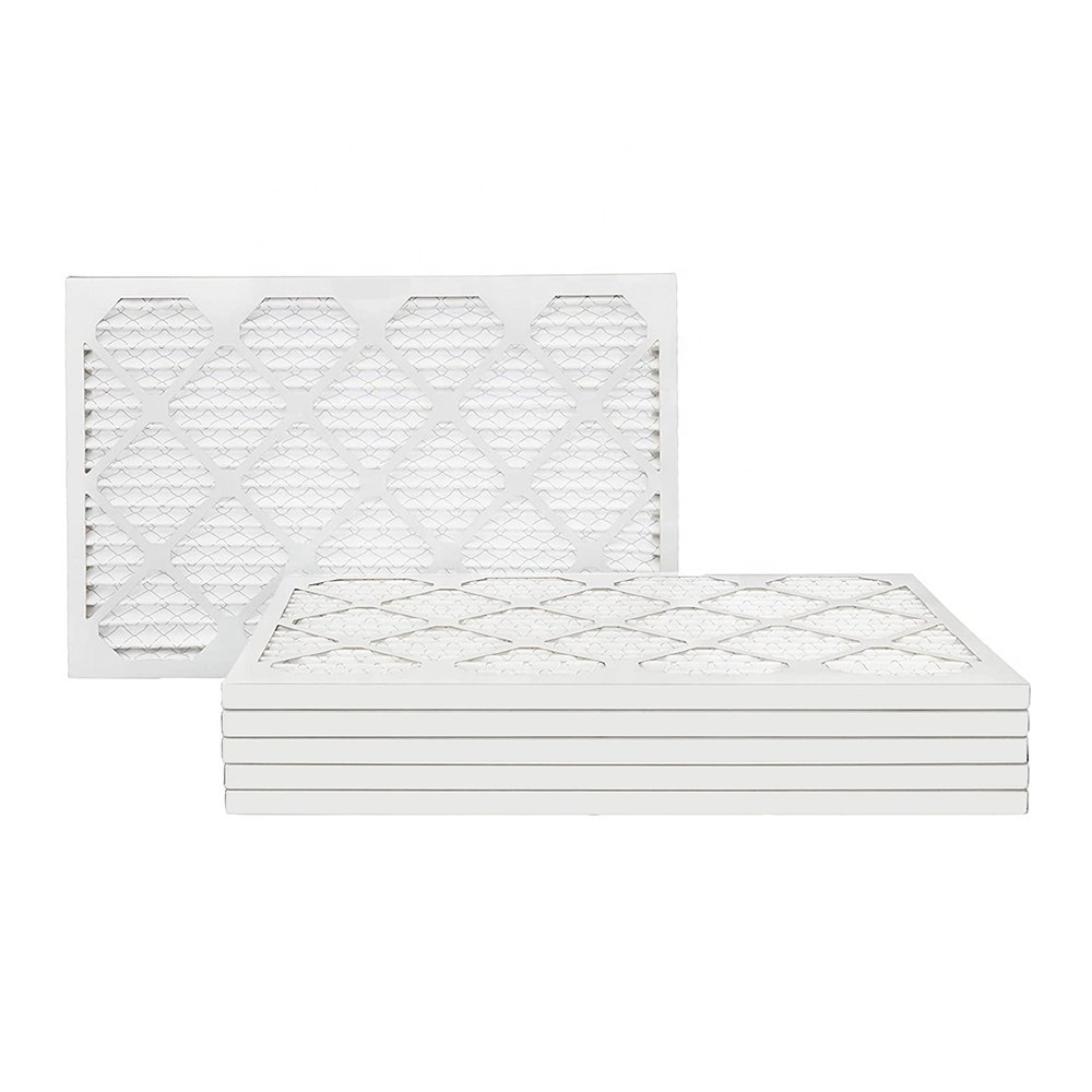 Customized Amazon Hot Sale 16x25x1 25x20x1 MERV8 11 Pleated HVAC AC Furnaces Air Filter