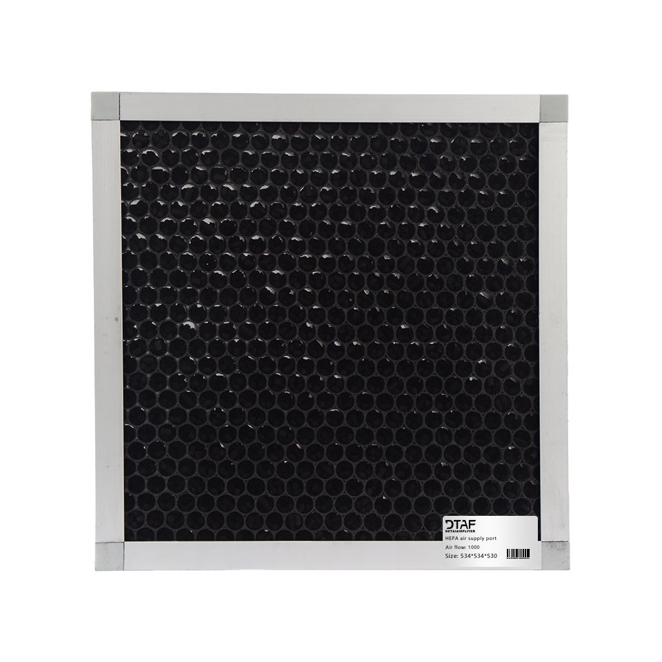 Cleaning Equipment Formaldehyde Coconut Activated Carbon Air Filter for Greenhouse