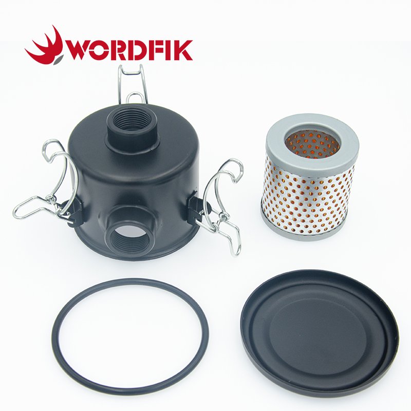 1/2 Inch 3/4 Inch Vacuum Inlet Filter Housing F002 F002-1 Wordfik Vacuum Fittings Air Filter Assembly Inner External Thread