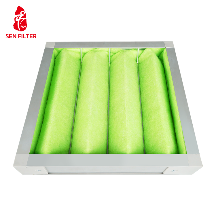 Medical air Purifier Pre Filter Hepa/24x24 Inch Supply AHU Aluminum Frame Air Filter HVAC Industry HEPA Filter