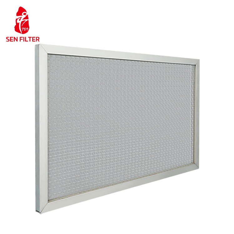 Medical air Purifier Pre Filter Hepa/24x24 Inch Supply AHU Aluminum Frame Air Filter HVAC Industry HEPA Filter