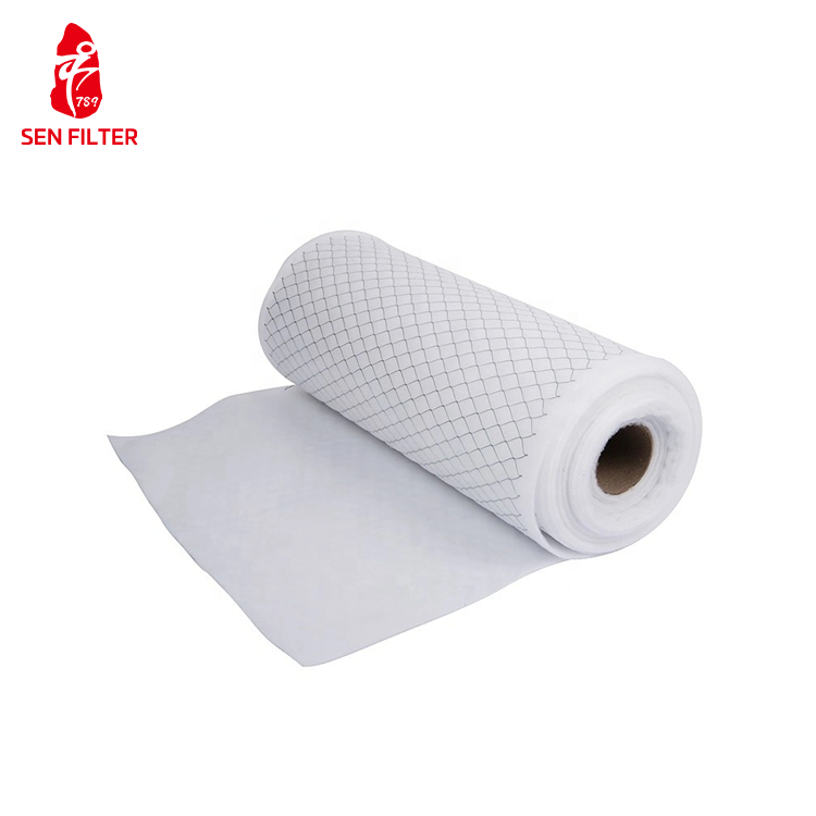 Factory Production Paper Frame Primary Efficiency Filter Fan Cabinet HVAC Filter Media Roll