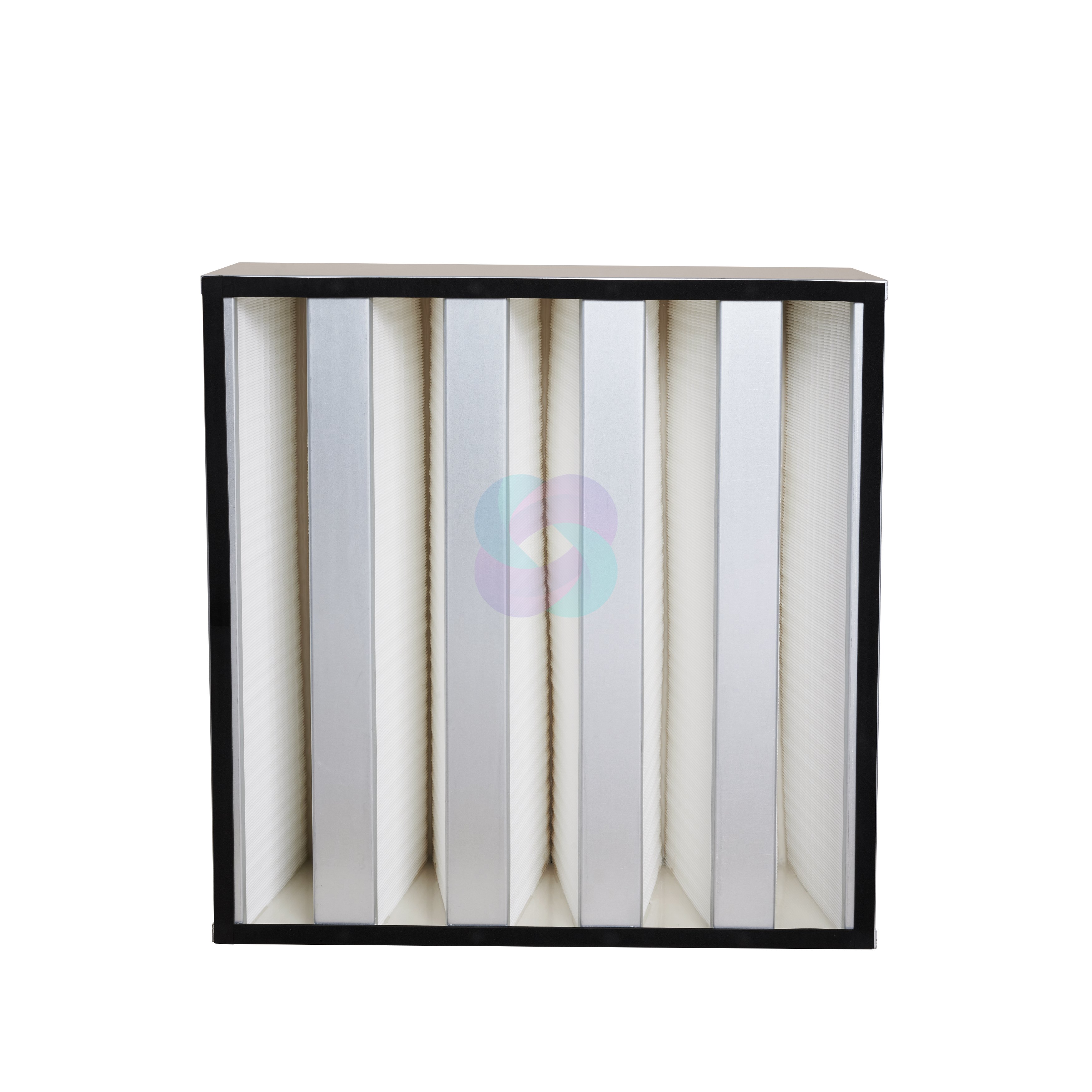 AHU Equipment air Filter H13 HEPA V-Bank Filter Made of Fiberglass for a Wider Range of Applications