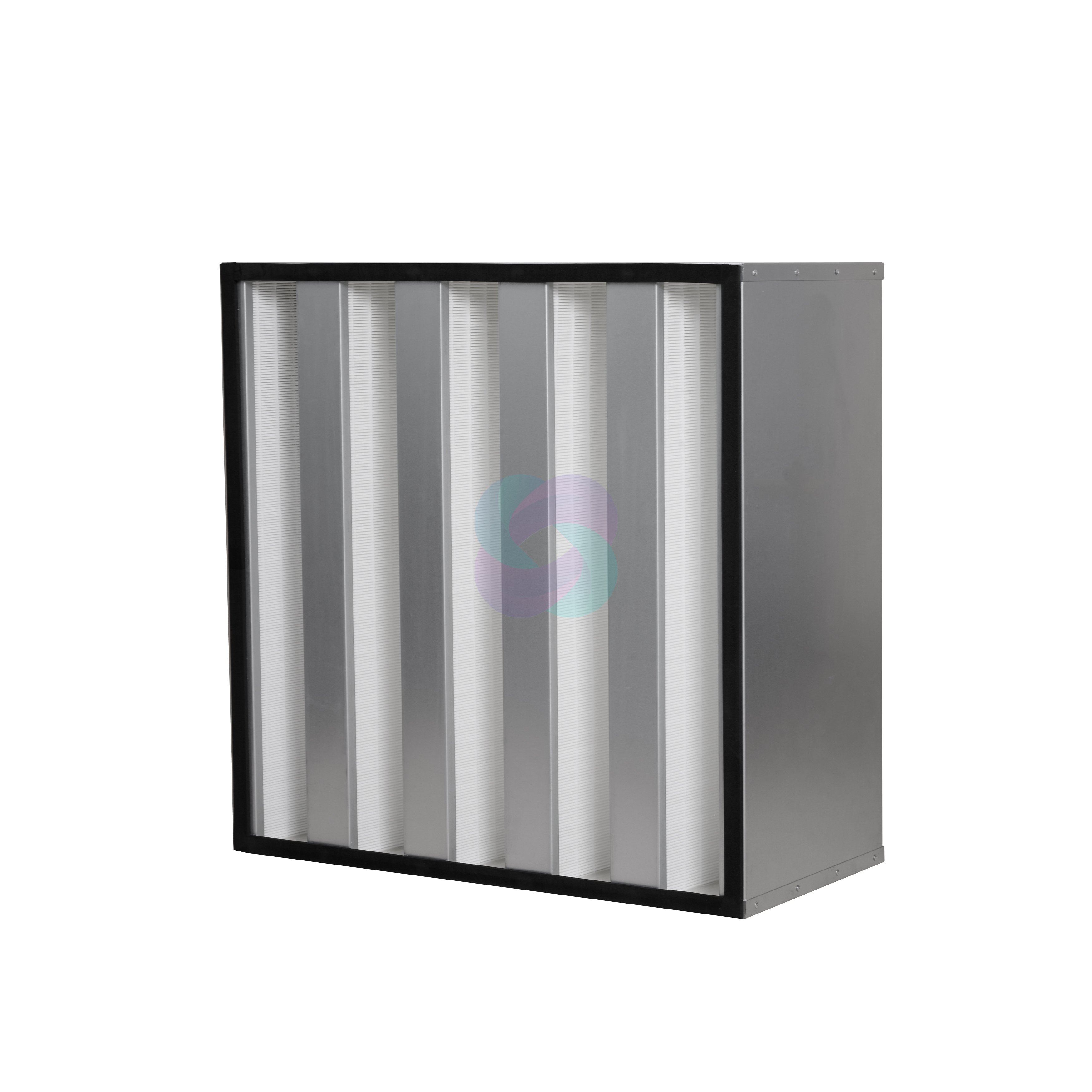 AHU Equipment air Filter H13 HEPA V-Bank Filter Made of Fiberglass for a Wider Range of Applications