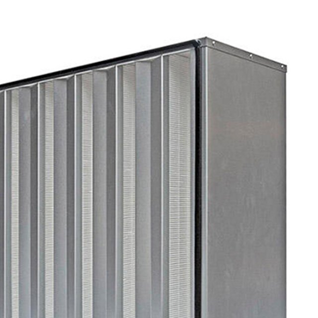 AHU Equipment air Filter H13 HEPA V-Bank Filter Made of Fiberglass for a Wider Range of Applications