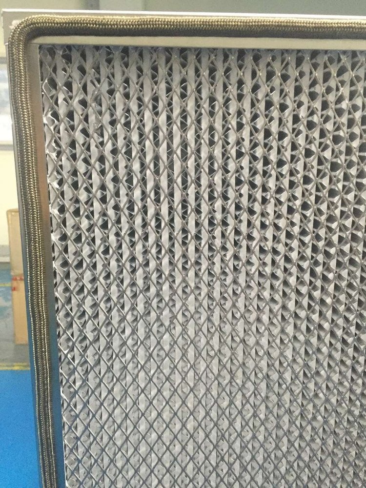 High Efficiency Particulate Air Filters Glass Fiber High Temperature Resistance HEPA air Filter