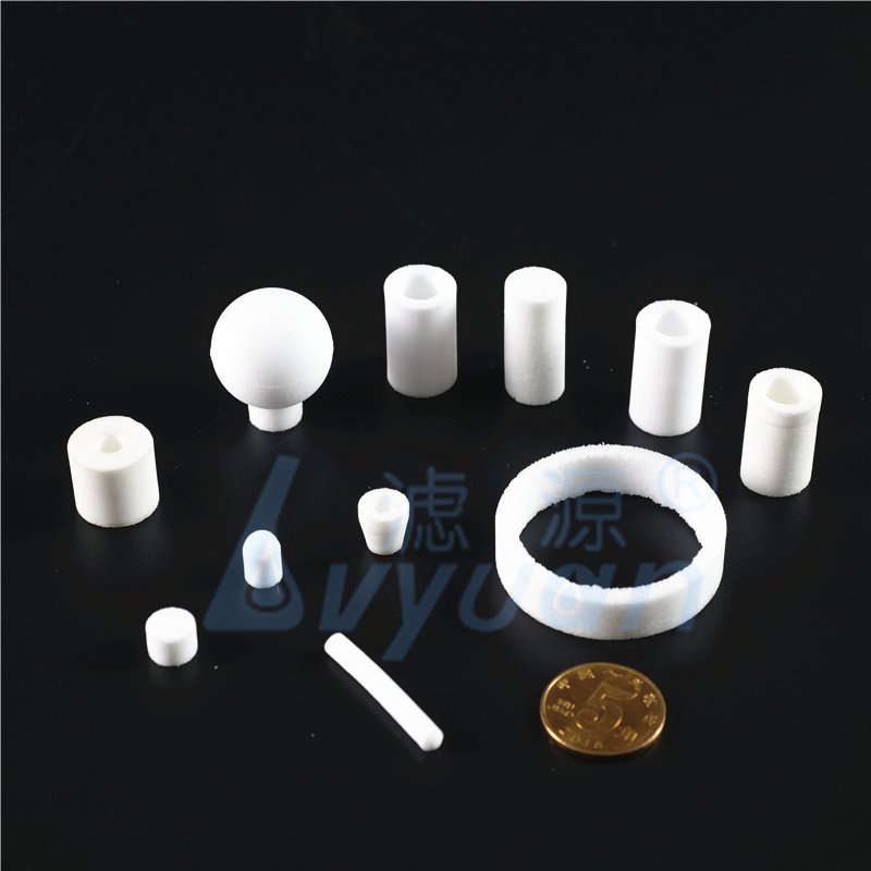 Anti-corossion PVDF PE PTFE Sintered Porous Sparger Pipe Compressed air Filter Pipe for Gas Water Liquid Filters element