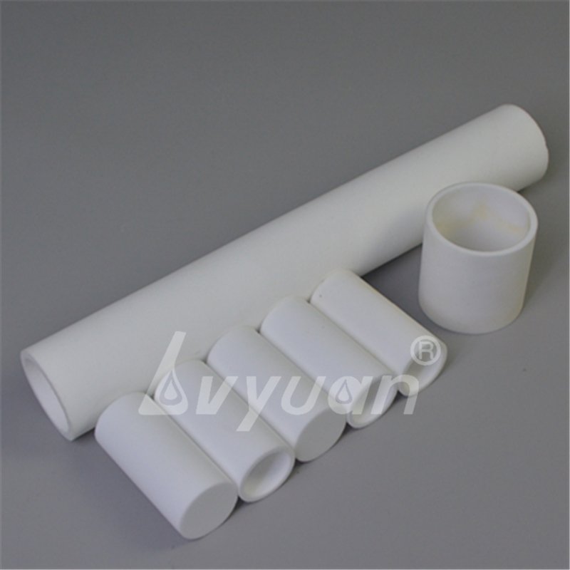 Anti-corossion PVDF PE PTFE Sintered Porous Sparger Pipe Compressed air Filter Pipe for Gas Water Liquid Filters element