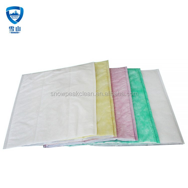 Aluminum Frame F8 Synthetic Fiber Multi Pocket Bag Air Filter for Ventilation Systems