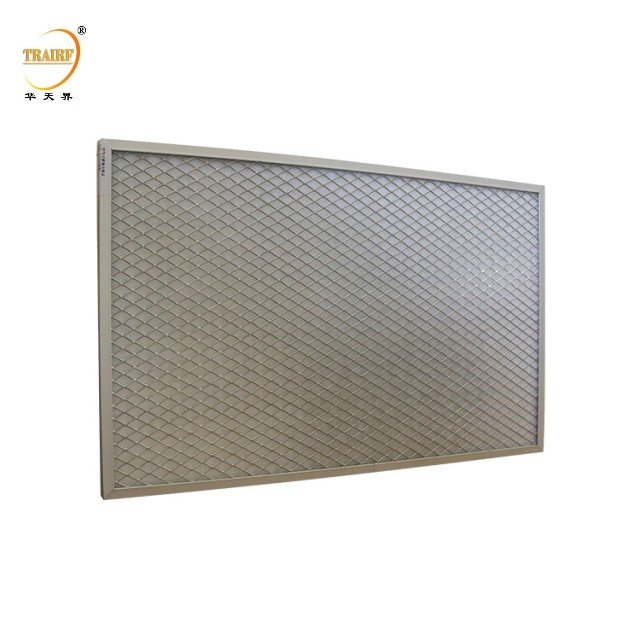 Customized Primary Furnace Hvac Aluminium Cardboard Filter Merv 13 Frame Panel Pleated Air Filter