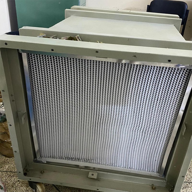New Electrostatic Precipitator Air Purifier Box Filter Hotel Return Air Outlet Dust Removal Sterilization Plasma Purifier