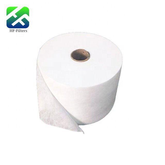 Hepa Air Filter Raw Material High Efficiency H13 H14 Fiberglass 99.99% Hepa Filter Paper Roll