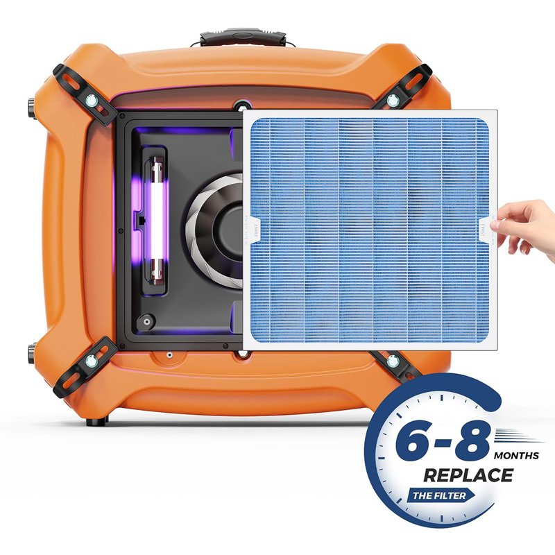OEM AlorAir True HEPA Filter Replacement Set for PureAiro HEPA Pro 970/870/770 and PureAiro HEPA Max 970/870/770 Air Scrubber