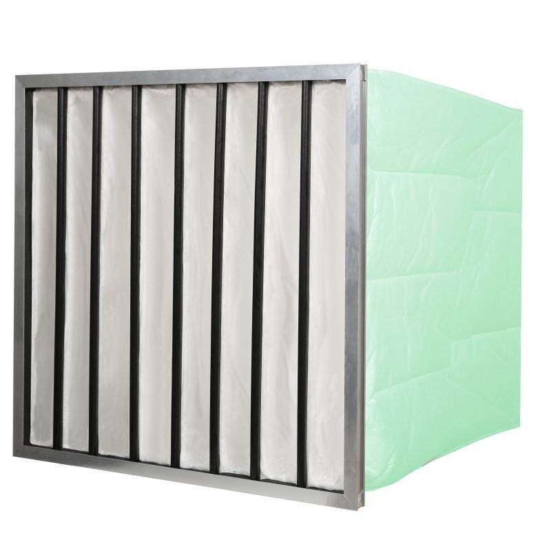 Professional Custom Air Filter Pocket Filters Type Central Air Conditioner Non-Woven F7 Filter
