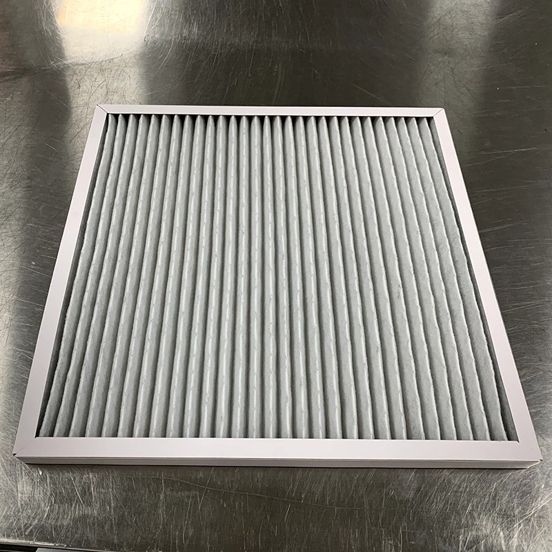 Pleated Pre-filter Primary Filter Polyester Fiber Cardboard Frame Ac Furnace air Filter