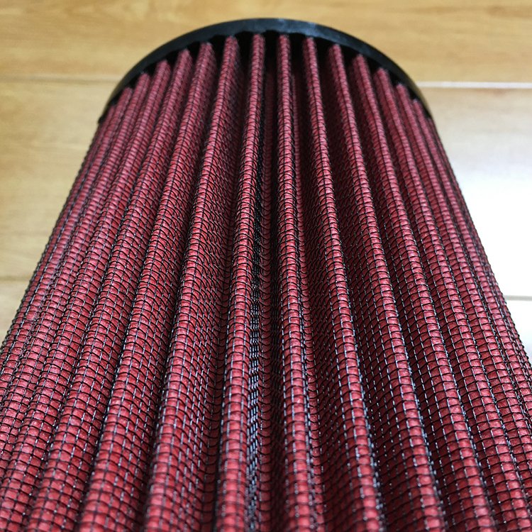 Custom Universal Car High Flow Intake System Dual Filters Cone Mushroom Head Air Filter