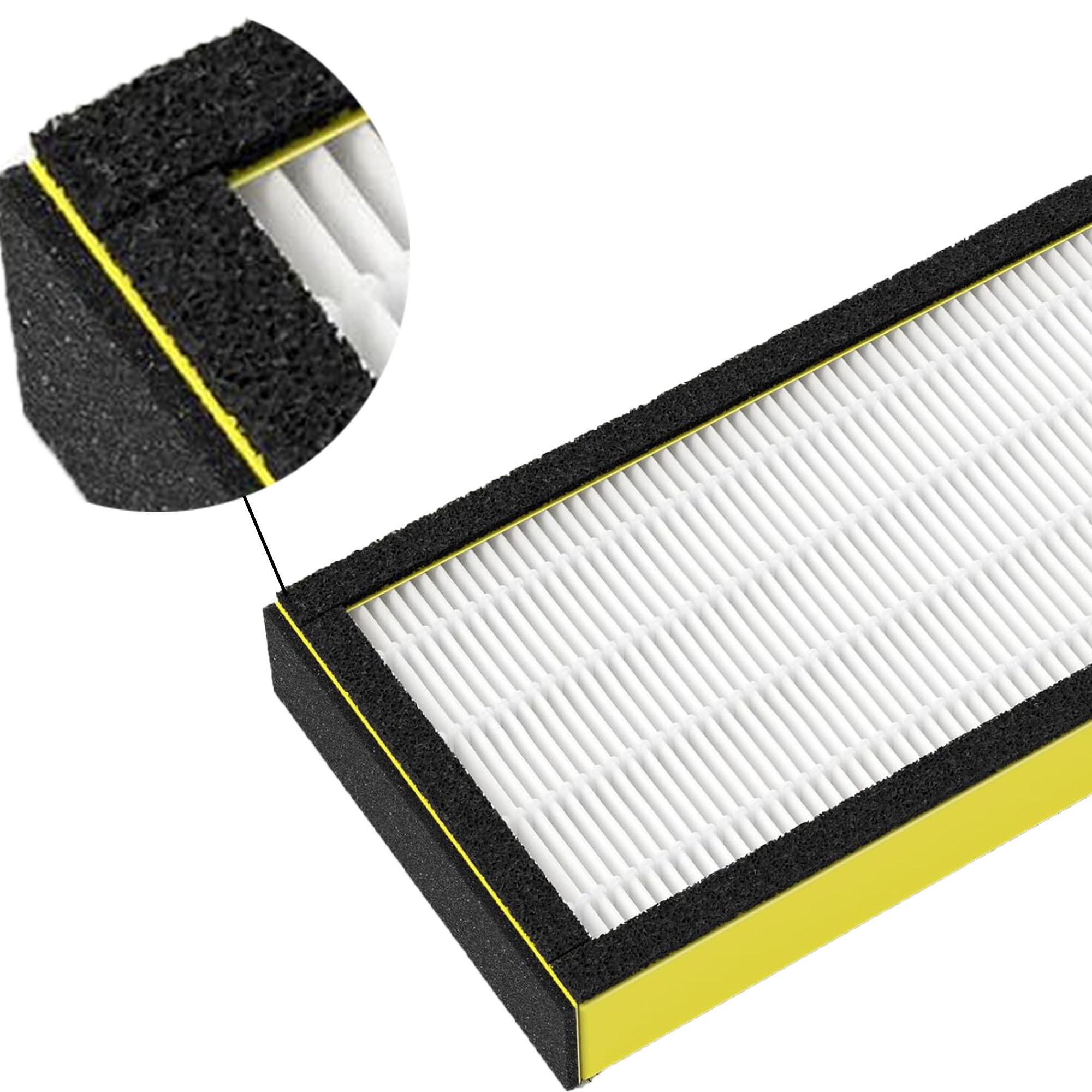 Replacement air Filter Compatible with GermGuardian FLT4825 AC4825 AC4300 AC4800 AC4900 AC4850 True HEPA Filters