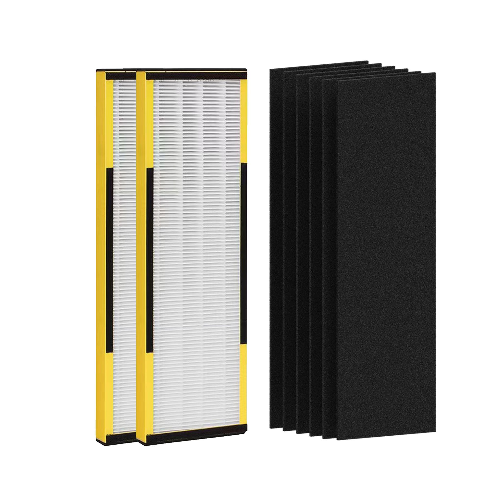 Replacement air Filter Compatible with GermGuardian FLT4825 AC4825 AC4300 AC4800 AC4900 AC4850 True HEPA Filters