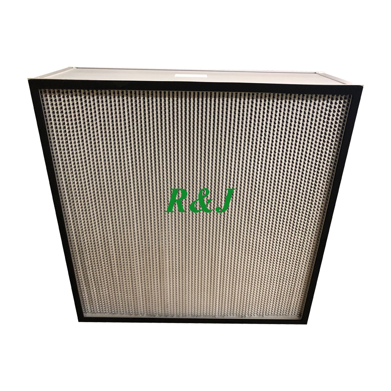 H13 H14 Factory Supply Customized Size 24x24 Inches Air Conditioning Aluminum Frame HVAC Air Filter for Laminar Air Flow Hood
