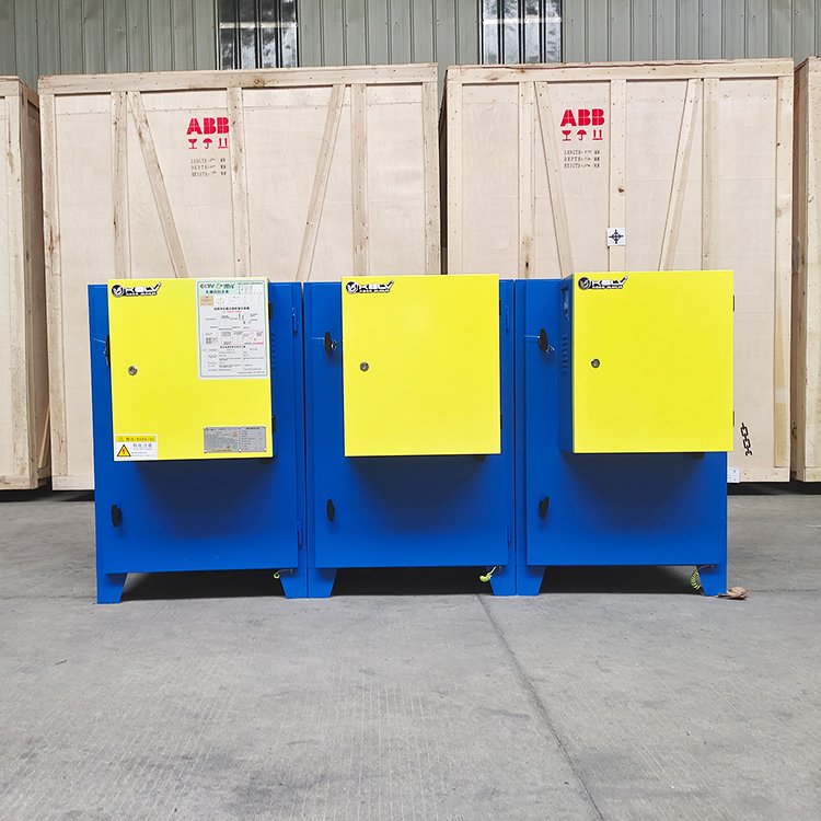 Removal of Cooking Smoke Smell From Commercial Kitchen Use Electrostatic Precipitator Fume Purifier 30000CMH Ecology Unit