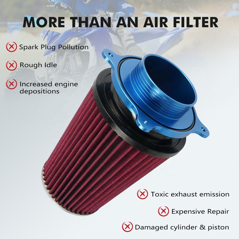 NiceCNC Air Filter Intake Kit for Yamaha Raptor 700 2006-2011 2013-2022 2023 2024 GYTR EDITION 2007 RAPTOR 700R 2012