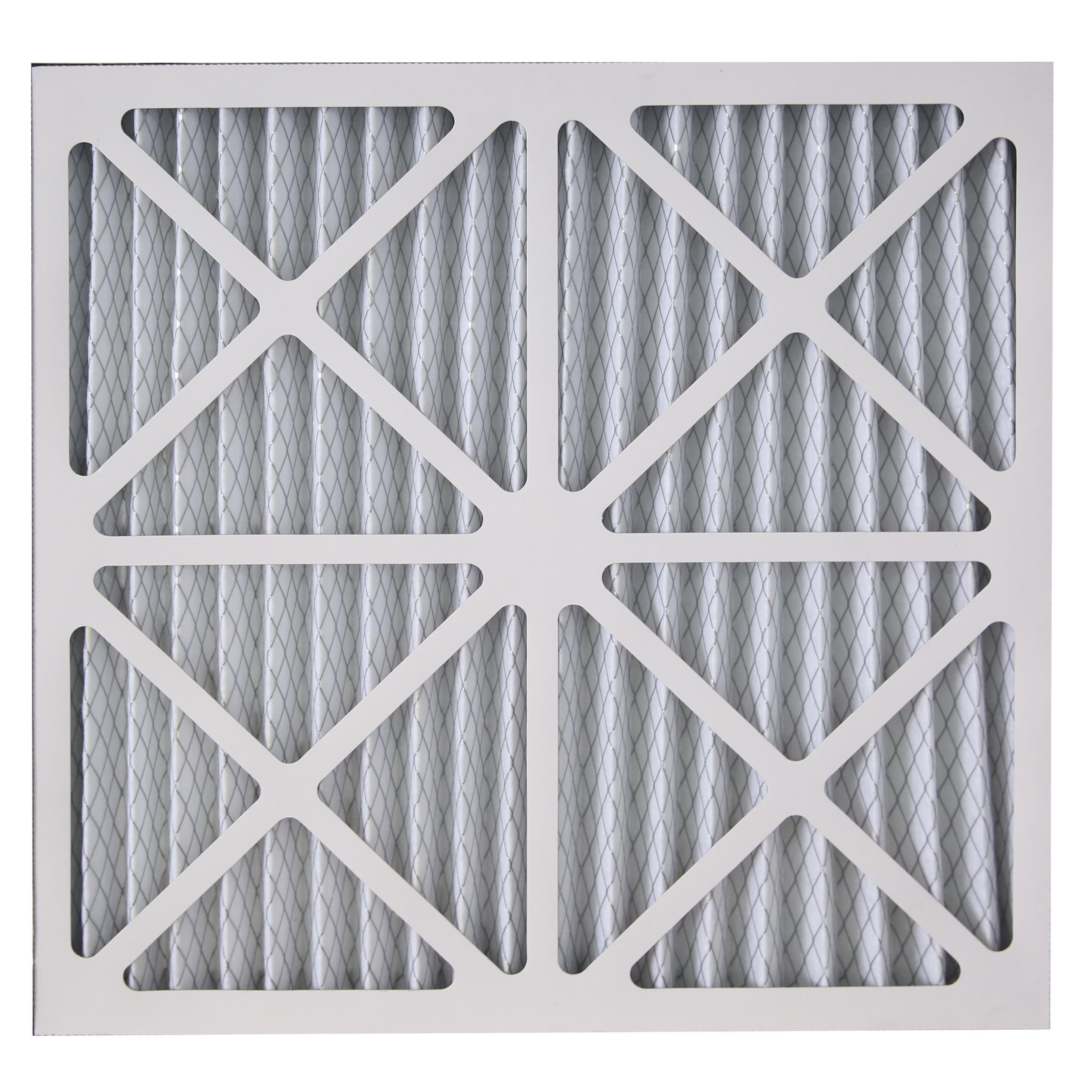 4Pack 6Pack 20x25x4 G3 G4 Merv8 Merv11 Pleated Pre Filter Cardboard Frame Ac Furnace Air Filter